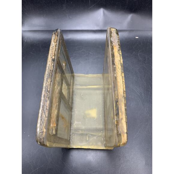 Vintage Lucite /Acrylic Napkin Holder With Encased Flowers And Seeds - Picture 5 of 7